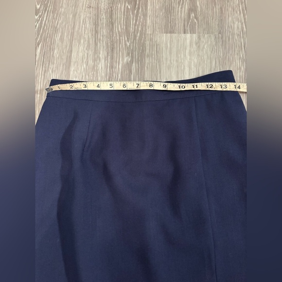 Sag Harbor Elegant Navy Blue Women's Skirt Vintage - Picture 8 of 9